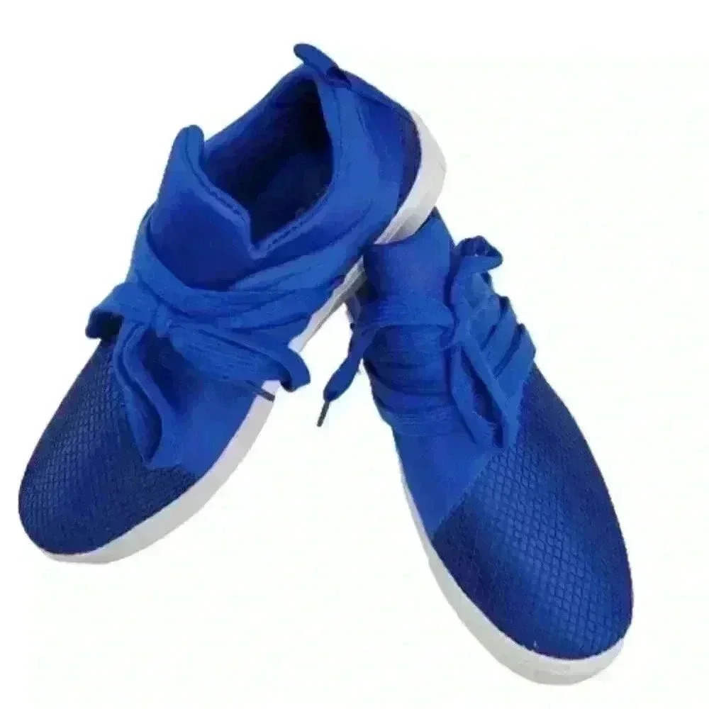 Brash Drea Women's Cobalt Blue Mesh Lace Up Fashion Sneakers Shoes Sz6/7… - Picture 8 of 8